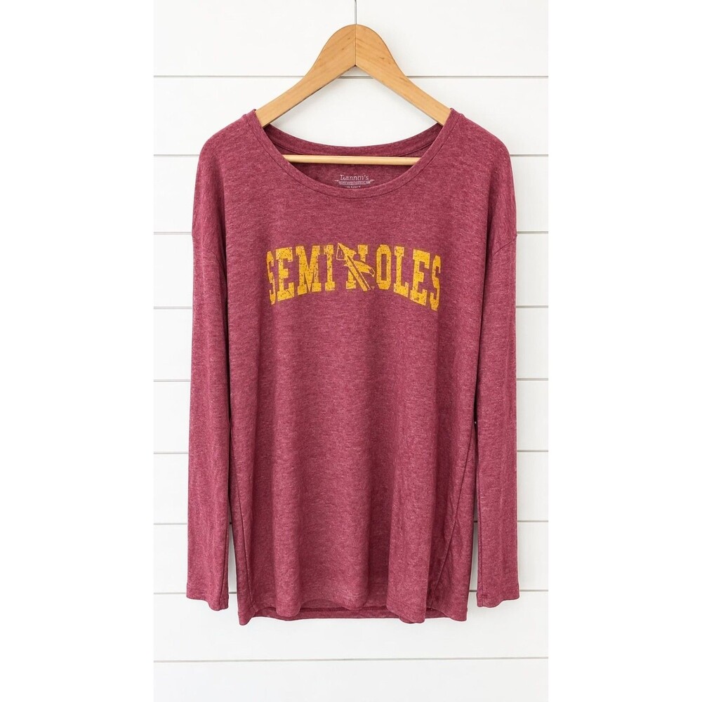 Florida State Seminoles Pullover Long Sleeve Shirt Size XL - Picture 1 of 5